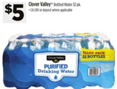Clover Valley® Bottled Water