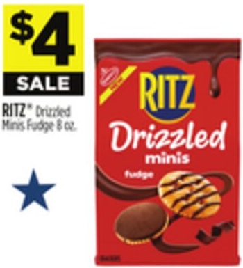 RITZ® Drizzled Minis Fudge