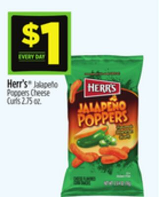 Herr's® Jalapeño Poppers Cheese Curls