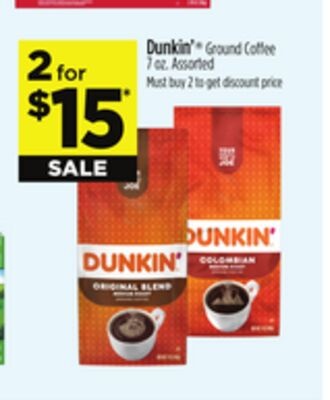 Dunkin' ® Ground Coffee