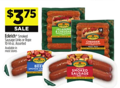 Eckrich® Smoked Sausage Links or Rope