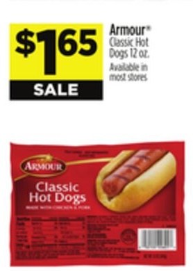 Armour® Classic Hot Dogs