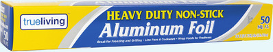 True Living® Heavy Duty Non-Stick Aluminum Foil