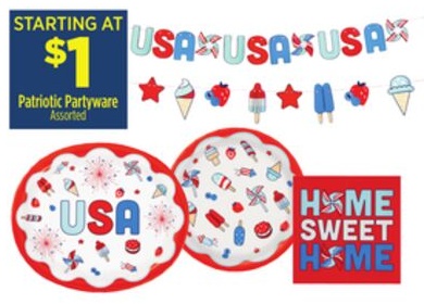 Patriotic Partyware