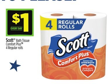 Scott® Bath Tissue Comfort Plus™