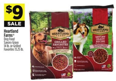 Heartland Farms® Dog Food Savory Gravy or Grilled Favorites