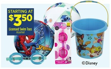 Licensed Swim Toys