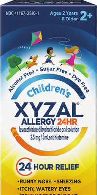 Allegra® Children's Allergy Relief Liquid or Xyzal® Children's Liquid
