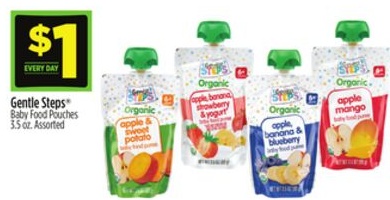 Gentle Steps® Baby Food Pouches