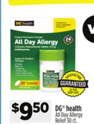 DG® health All Day Allergy Relief