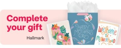 Complete your gift. Hallmark.
