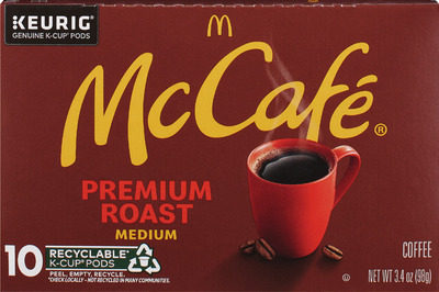 ALL McCafé, La Colombe, Green Mountain or Donut Shop K-Cups 10 ct.
