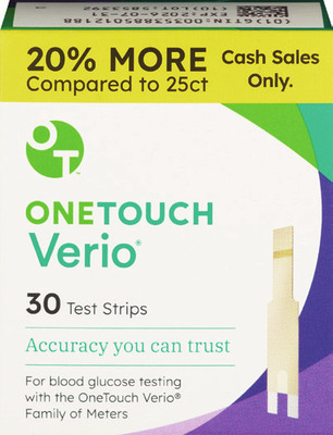 OneTouch Verio test strips