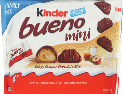 Dove Promises 12.67-14.08 oz, Kinder Bueno mini 9.5, 12.7 oz, M & M' s, Skittles Pop'd 5.5 oz or Flipz 15 oz.