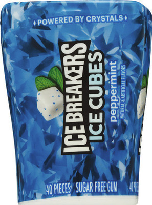 Ice Breakers Ice Cubes gum bottles