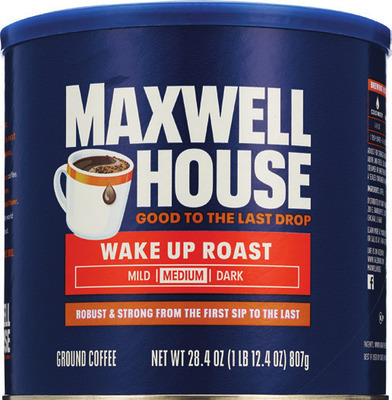Maxwell House or Yuban coffee 23.1-28.4 oz