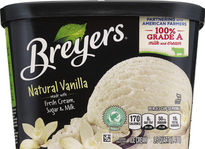 ALL Breyers ice cream