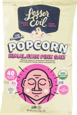 LesserEvil organic popcorn
