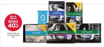 ALL CVS Brand adult care