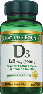 ALL Nature's Bounty vitamins