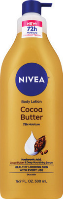 Nivea hand & body lotion, lip or facial care
