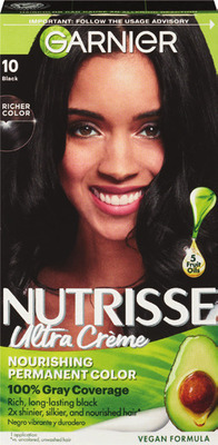 Garnier Nutrisse or Olia hair color