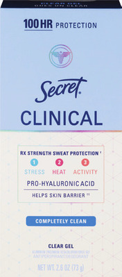 Old Spice/Secret deodorant, dry sprays, Gillette deodorant or Old Spice body spray