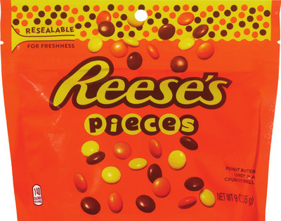 Butterfinger & Co., Mars Fun Size 10.23-10.83 oz, M&M's 15-18.08 oz, Hershey's 6-9 oz, Turtles Bites 6.3 oz, barkThins 4.7 oz or Sanders 7 oz.