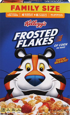ALL Kellogg's family size cereal