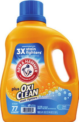 Arm & Hammer detergent 100.5-110 oz or power paks 42 ct.