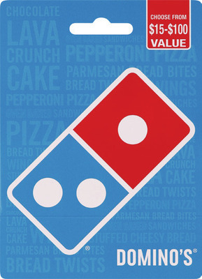 Domino's, Lowe's, Massage Envy, IHOP, Regal Cinemas, Spa & Wellness, Fanatics Fan Gear or Cracker Barrel gift cards