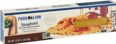 Food Lion Pasta