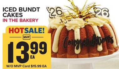 Iced Bundt Cakes