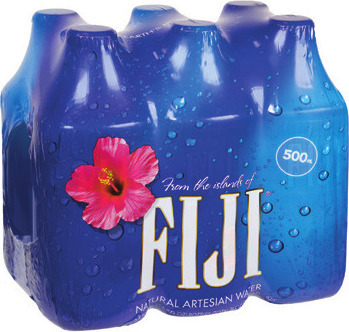 Evian or Fiji Water