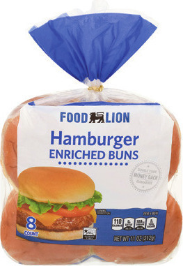 Food Lion Hot Dog Or Hamburger Buns