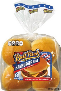 Ball Park Hot Dog or Hamburger Buns