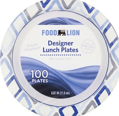 Food Lion Plates