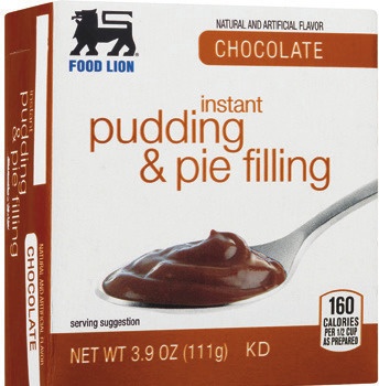 Food Lion Instant Pudding & Pie Filling