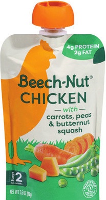 Beech-Nut Meat And Vegetable Pouches