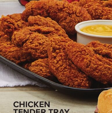 CHICKEN TENDER TRAY