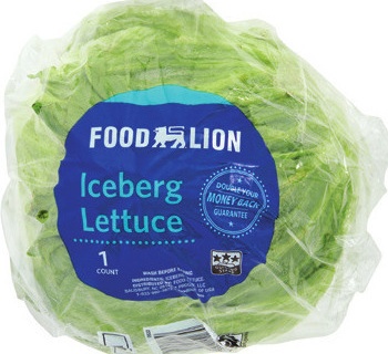 Food Lion Iceberg Lettuce