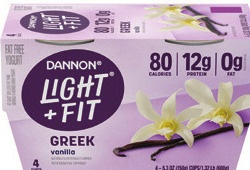 Oikos Triple Zero or Light & Fit Greek Yogurt