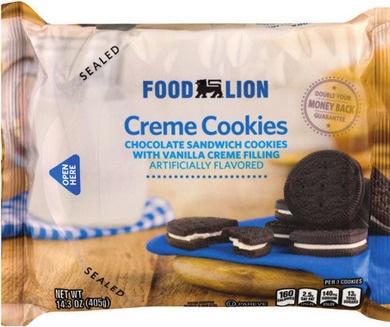 Food Lion Creme Cookies