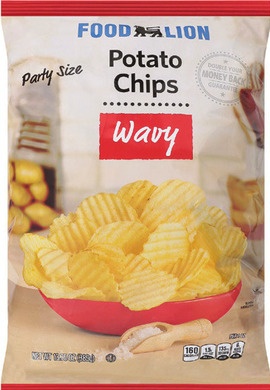 Food Lion Party Size Potato Chips