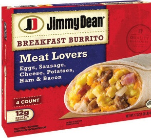 Jimmy Dean Breakfast Sandwiches Or Burittos