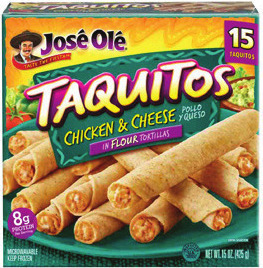 José Olé Mini Tacos 9.6 oz. or Taquitos 15 oz.