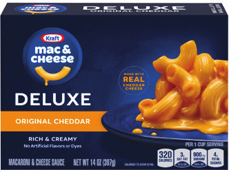 Kraft Deluxe Mac & Cheese 14 oz. or Velveeta Shells & Cheese 12 oz.