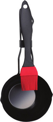 Family Chef Locking Tongs 14 in., Deluxe Tong Turner, Silicone Basting Brush with Cup, or Twin Head Grill Brush