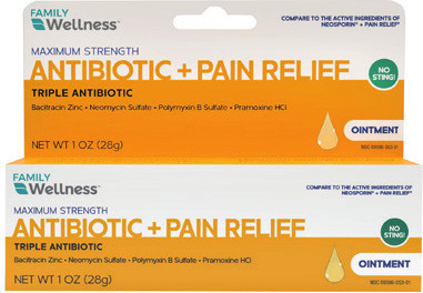 Family Wellness Antibiotic + Pain Relief Ointment