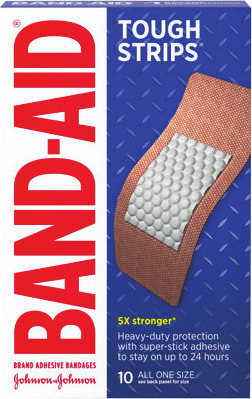 Band-Aid Tough Strips